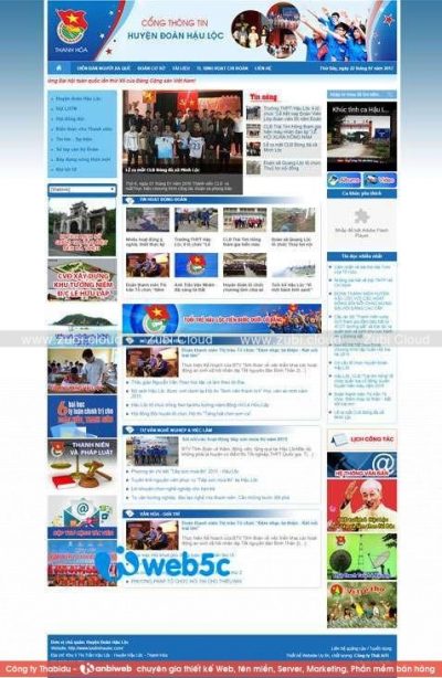 Template Blogspot Huyện Đoàn Hậu Lộc, tỉnh Thanh Hóa