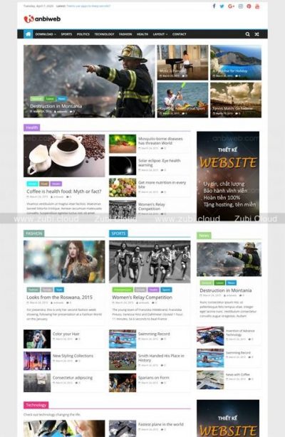 Themes WordPress News1