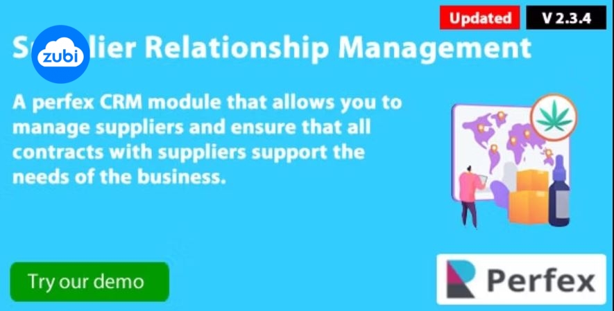 Supplier Management Module V2.3.4 For Perfex Crm
