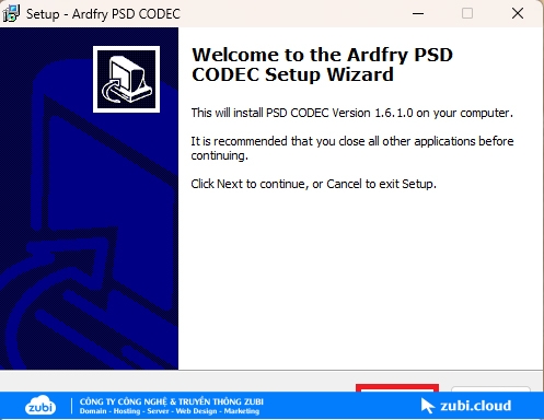 Hướng dẫn cài đặt phần mềm Ardfry PSD Codec 2023
